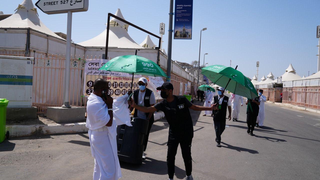 رئاسة أمن الدولة .. خدمات إنسانية للحجاج طوال رحلة الحج