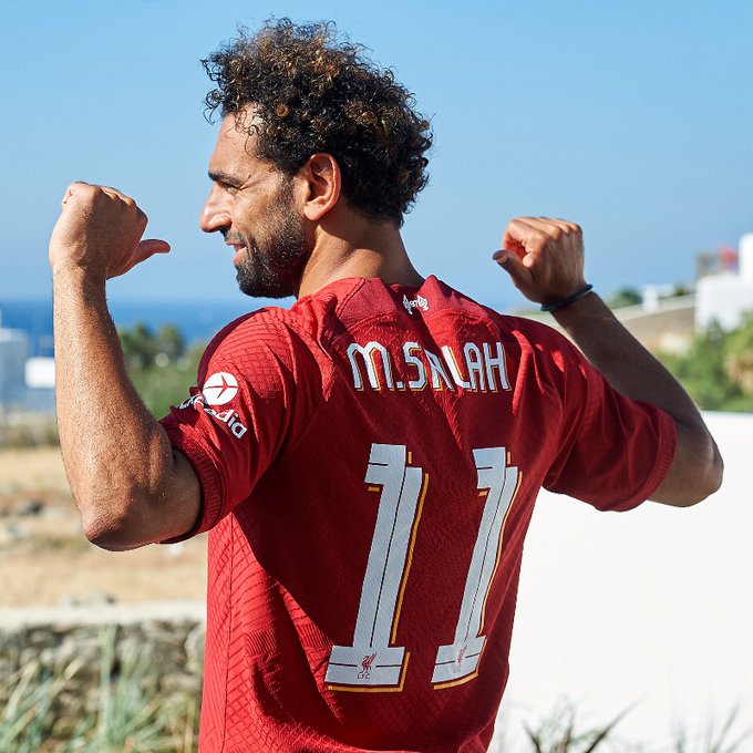 محمد صلاح لاعب ليفربول
