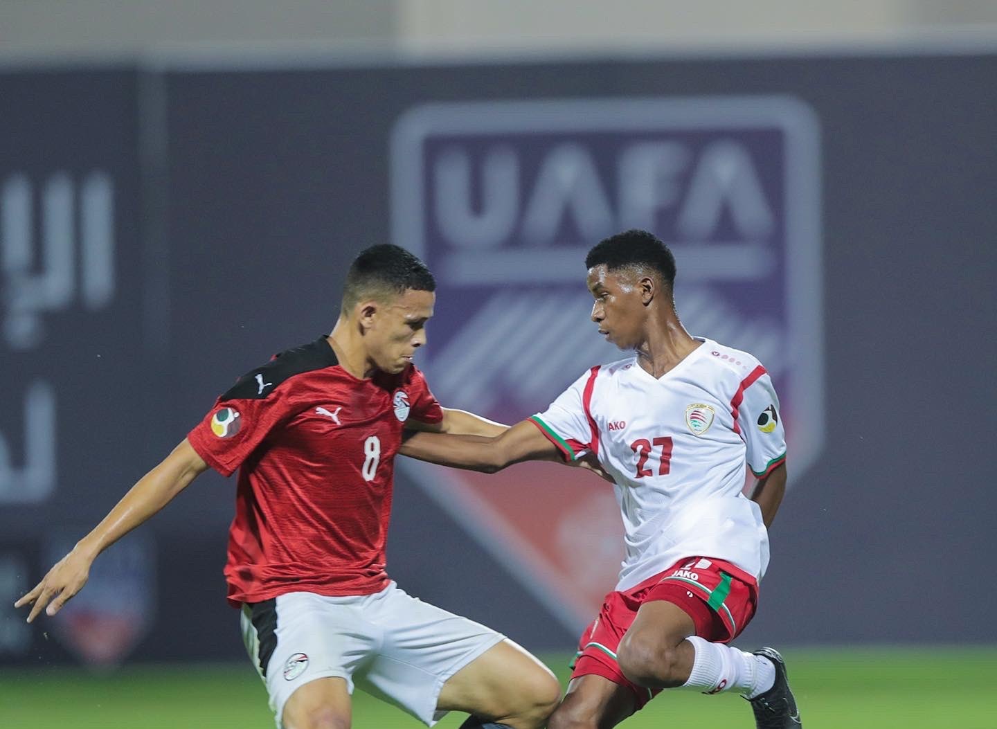 مصر تفوز على عمان بهدف نظيف بـ كأس العرب للشباب