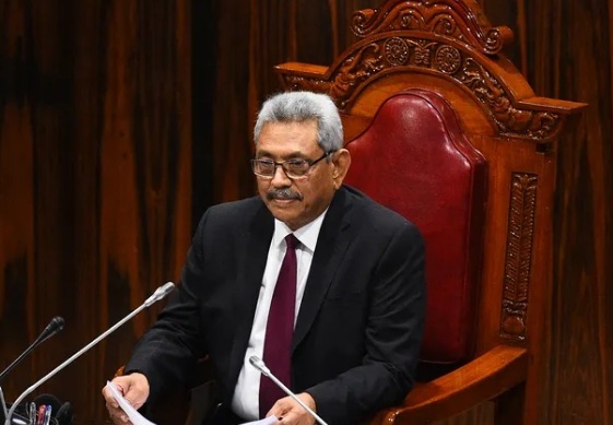 رئيس سريلانكا يقدم استقالته