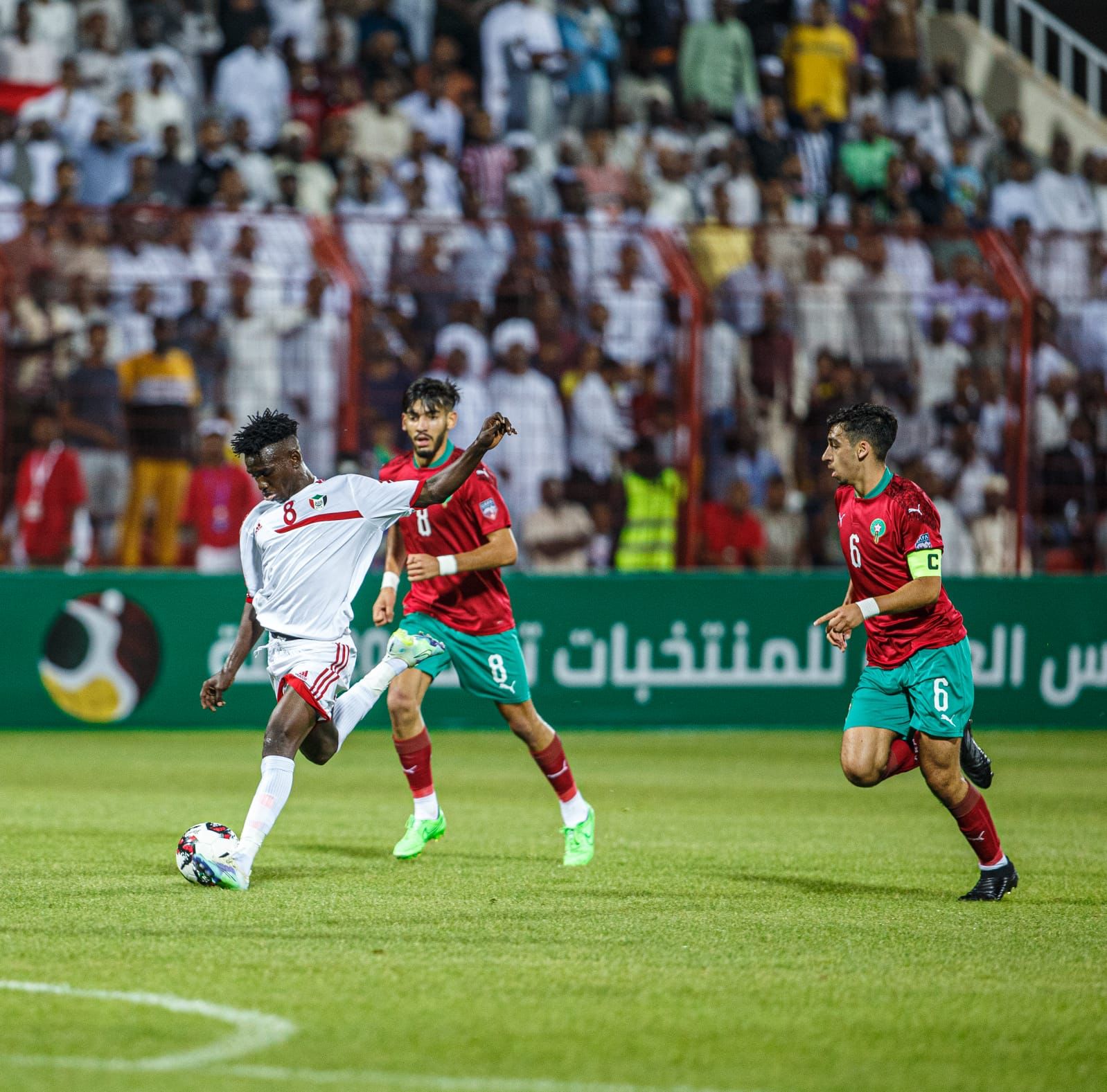 لقطات من فوز المنتخب المغربي أمام السودان بحضور جماهيري كبير