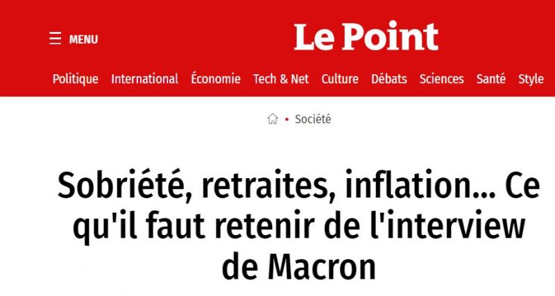 الإعلام الفرنسي عناد ماكرون أوصل الدولة إلى سياسة التقشف  (1)