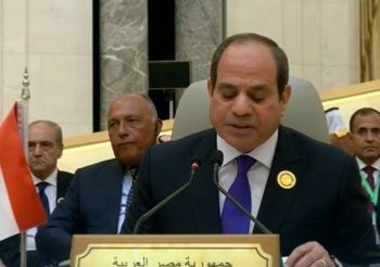 الرئيس المصري: نبذل جهدًا كبيرًا لاستعادة السلام في غزة - المواطن