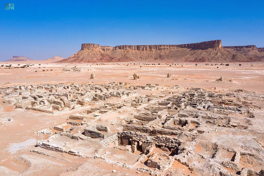 اكتشاف مستوطنات بشرية عمرها 8000 سنة في موقع الفاو