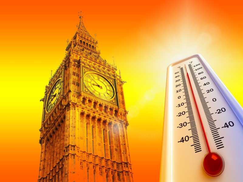 بريطانيا الأعلى حرارة منذ 1884