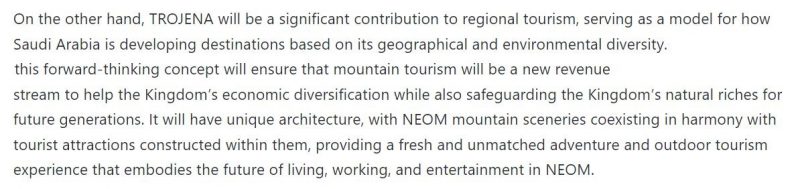 تروجينا مشروع سياحي فريد يغير مفهوم السياحة الجبلية  