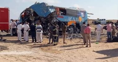 وفاة شخص وإصابة 43 بحادث مروري في مصر