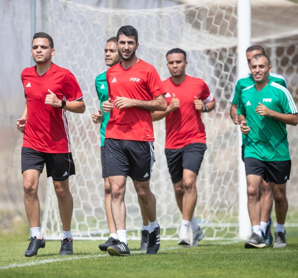 اختبارات لياقة لحكام كأس العرب للشباب 2022