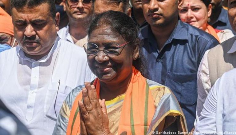 دراوبادى مورمو أول امرأة من أقلية عرقية تفوز بالرئاسة الهندية