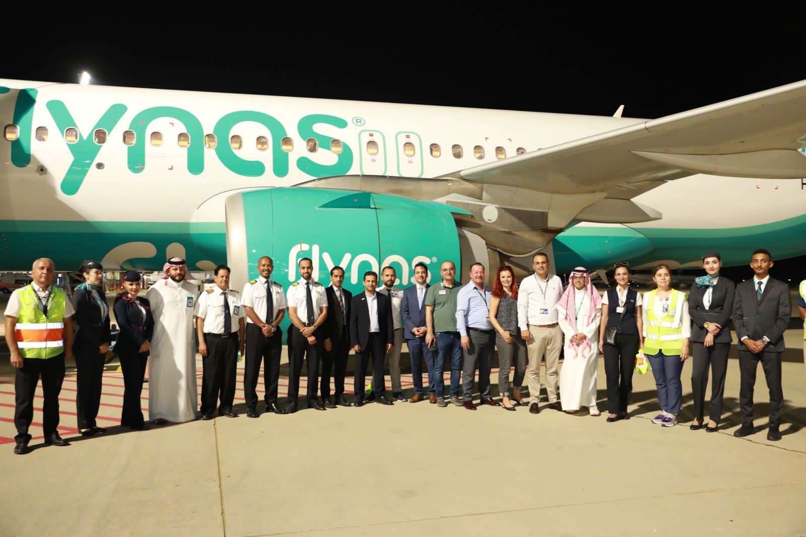 طيران ناس يحتفل بتدشين أولى رحلاته المباشرة بين الرياض وبودروم التركية