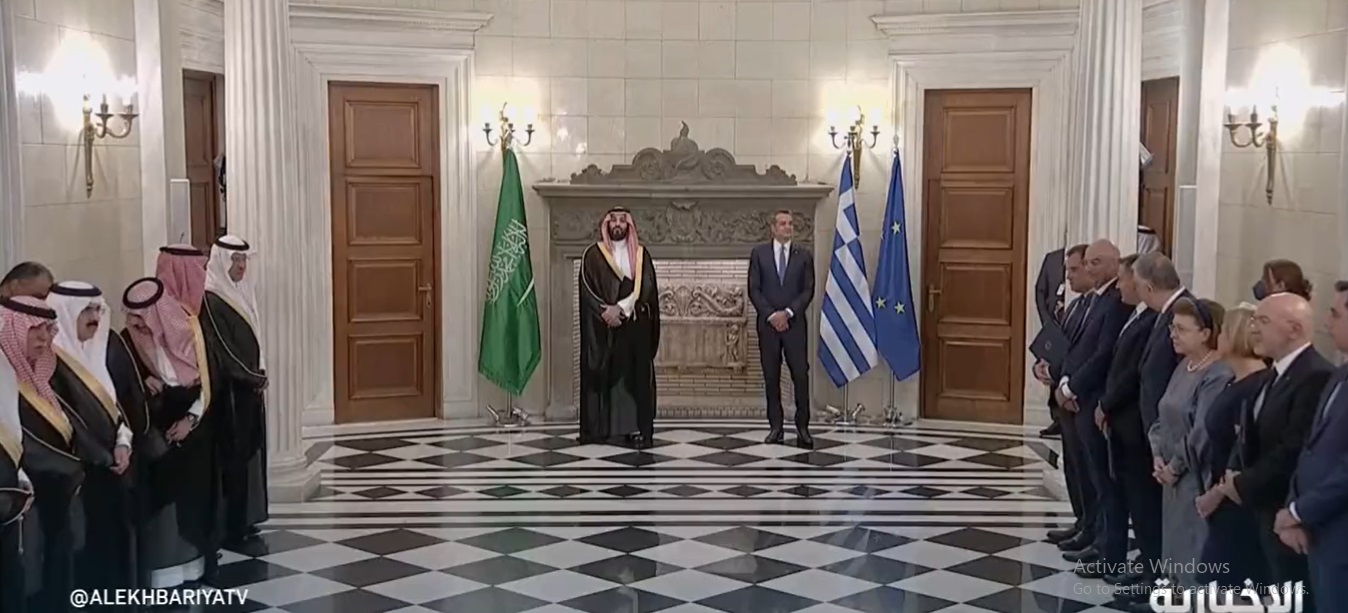 5 مذكرات تعاون واتفاقيات بين السعودية واليونان بحضور محمد بن سلمان