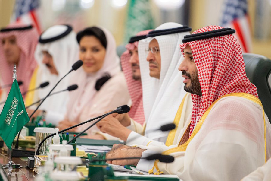 محمد بن سلمان وبايدن يرأسان اجتماعًا موسعًا في قصر السلام