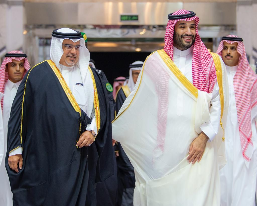 محمد بن سلمان يستقبل ولي عهد البحرين ورئيس وزراء العراق في مطار جدة