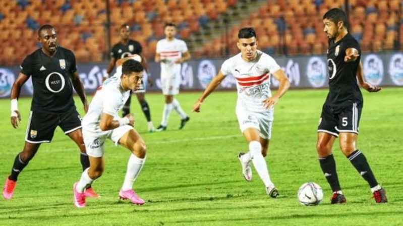 الزمالك ضد الجونة