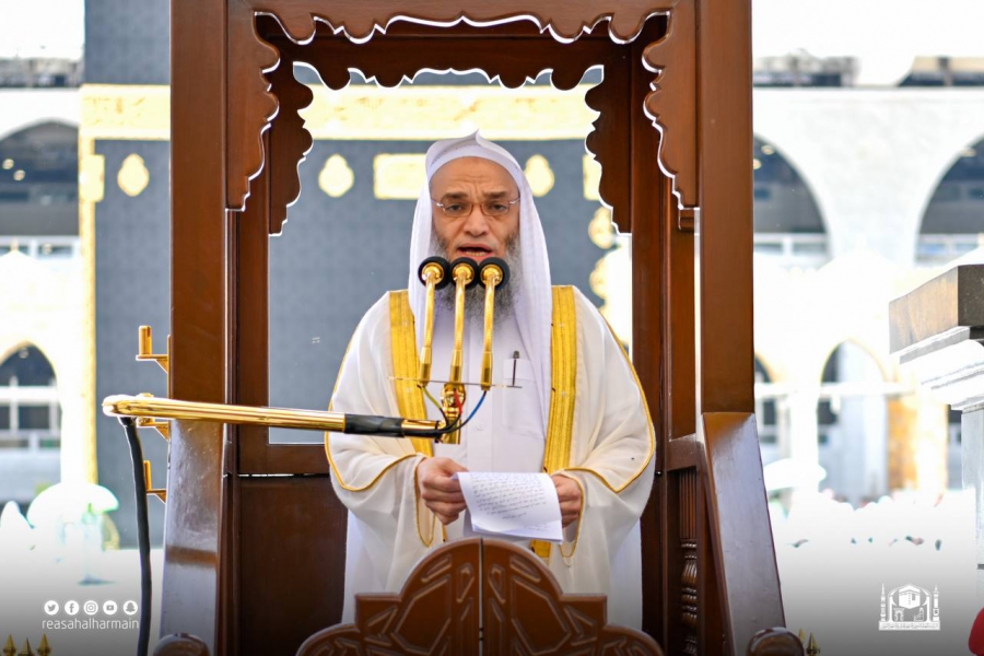 خطيب المسجد الحرام: احمدوا الله أن بلغكم رمضان لتصلحوا ما فاتكم