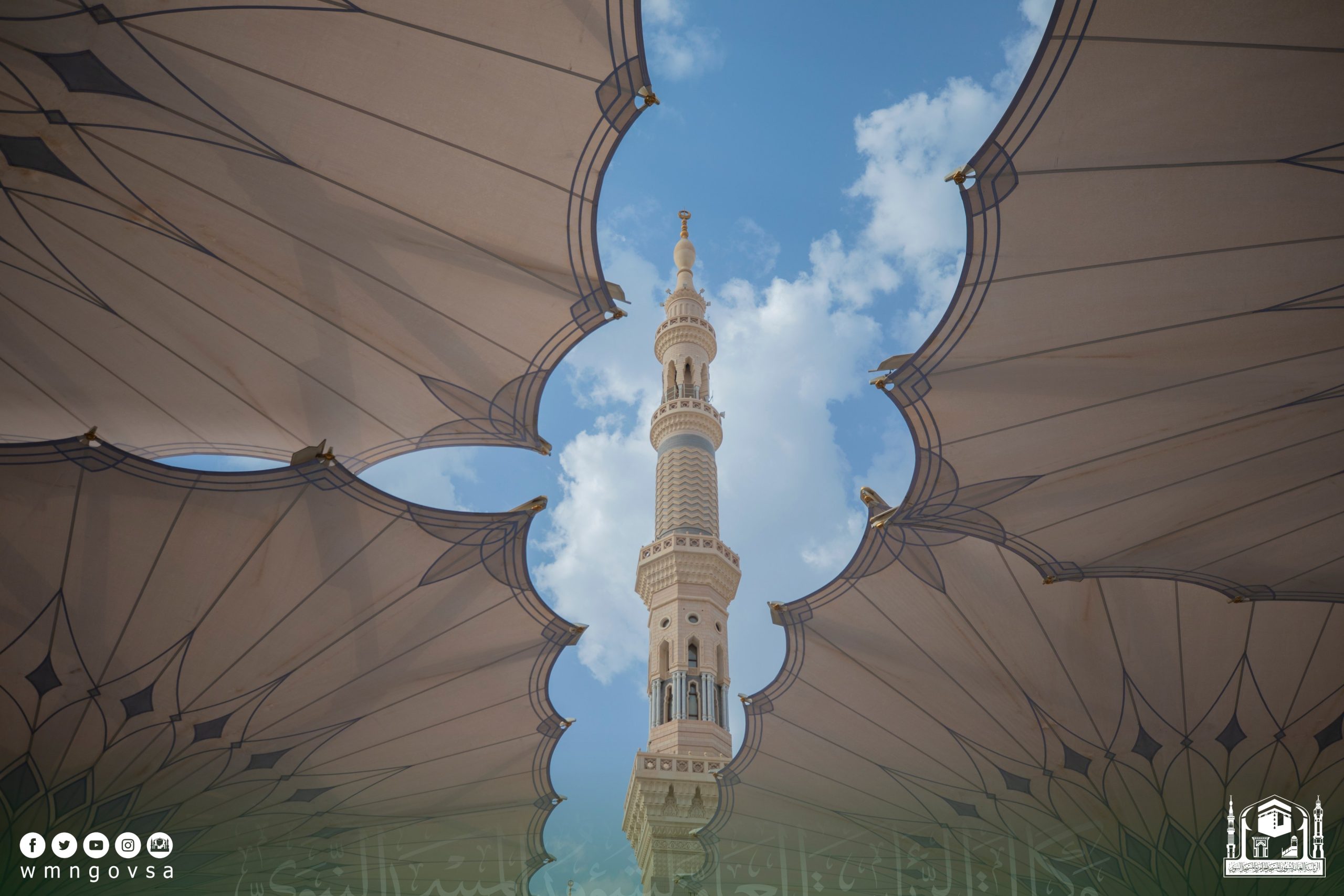صورة وتعليق.. جماليات المسجد النبوي