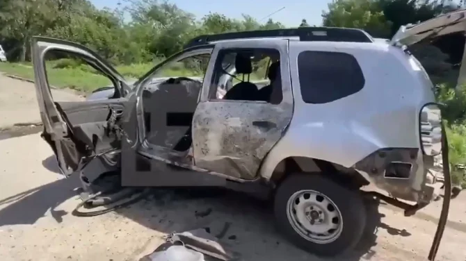 شاهد.. مقتل مسؤول روسي بانفجار سيارة مفخخة في أوكرانيا