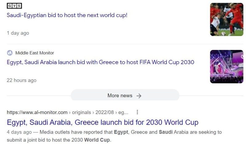 مودرن دبلوماسي تسلط الضوء على استضافة السعودية ومصر لكأس العالم 