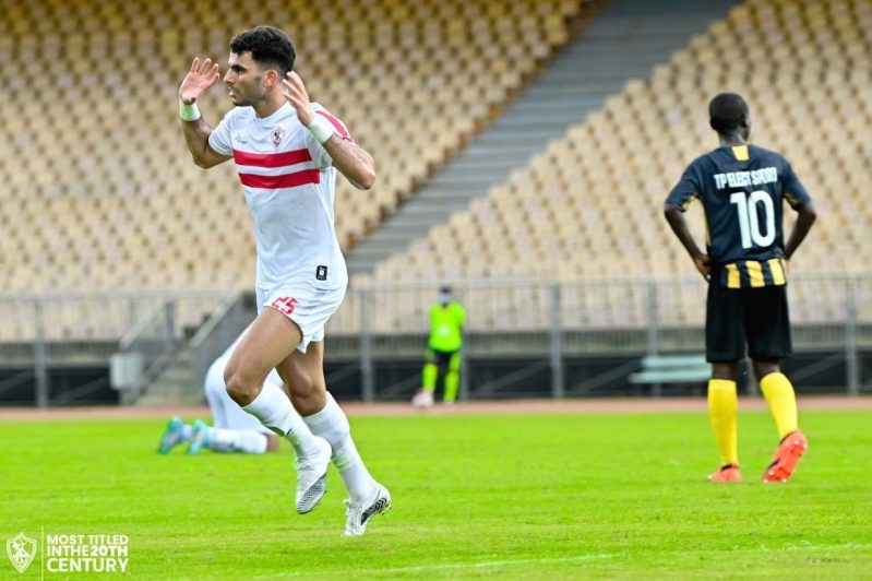 الزمالك يبدأ مشواره الإفريقي بثنائية ضد إليكت التشادي 4 أحمد سيد زيزو