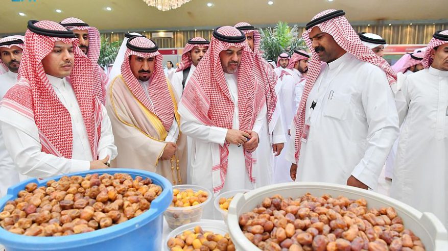 حضور لافت بمهرجان حلوة بقعاء للتمور