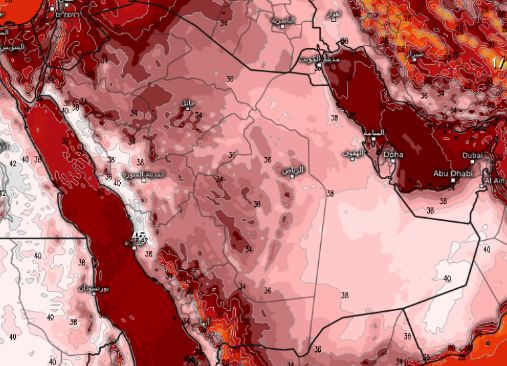 أجواء حارة نهارًا على معظم المملكة