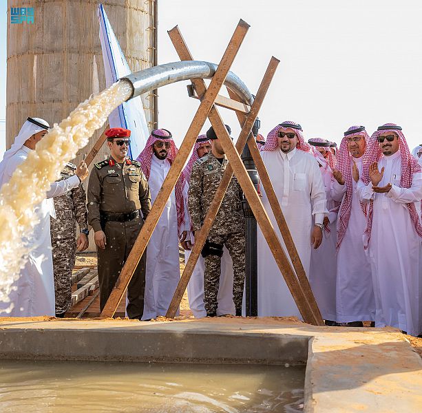 شاهد.. فيصل بن مشعل يدشن موارد سقيا الماء