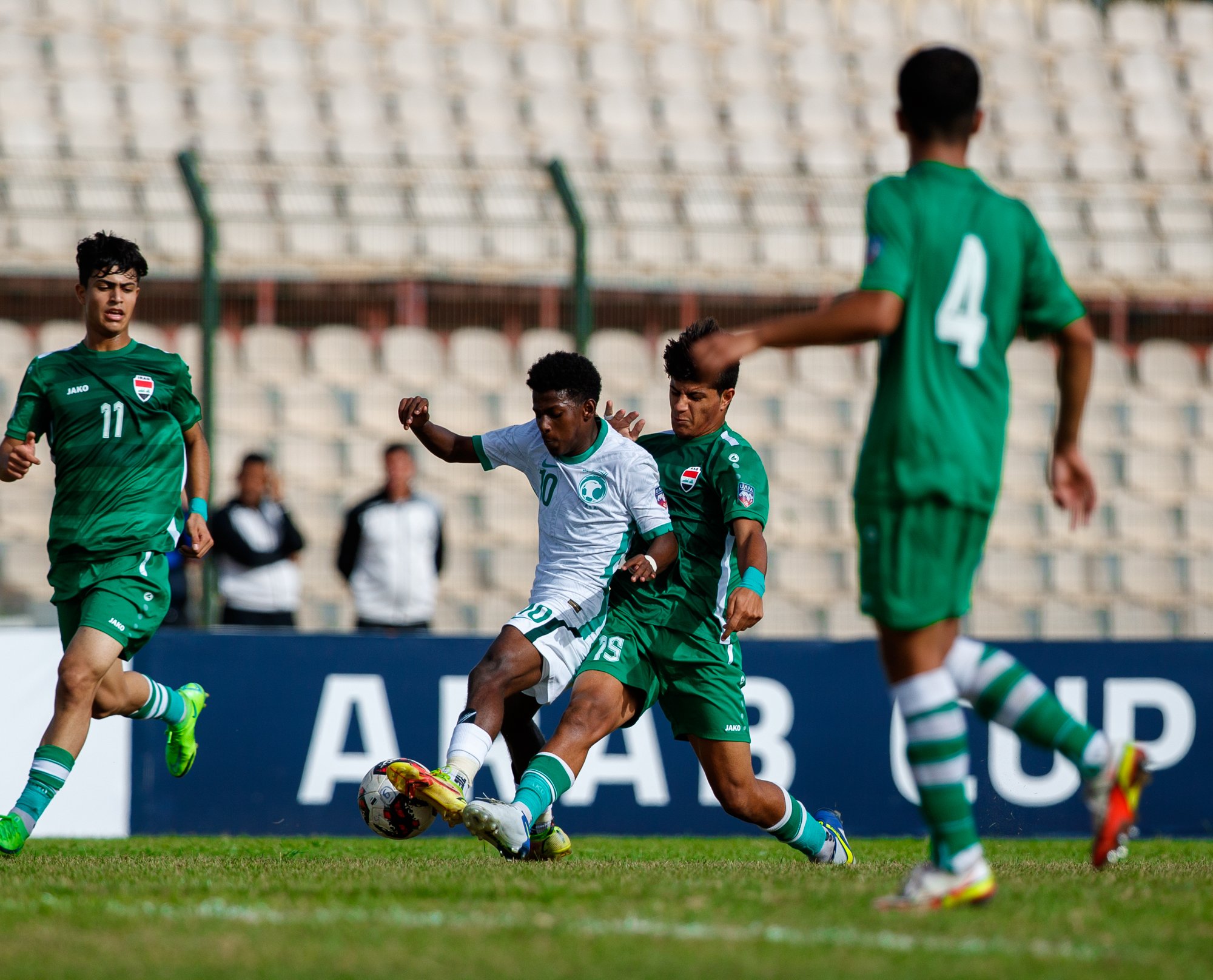 المنتخب السعودي لنصف نهائي كأس العرب للناشئين