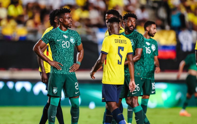 المنتخب السعودي - السعودية والإكوادور