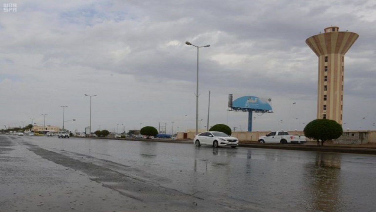 تنبيه من حالة مطرية غزيرة على جازان