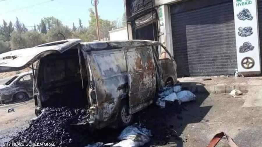 إحراق منازل ومركبات شمالي عمّان بعد مقتل شاب