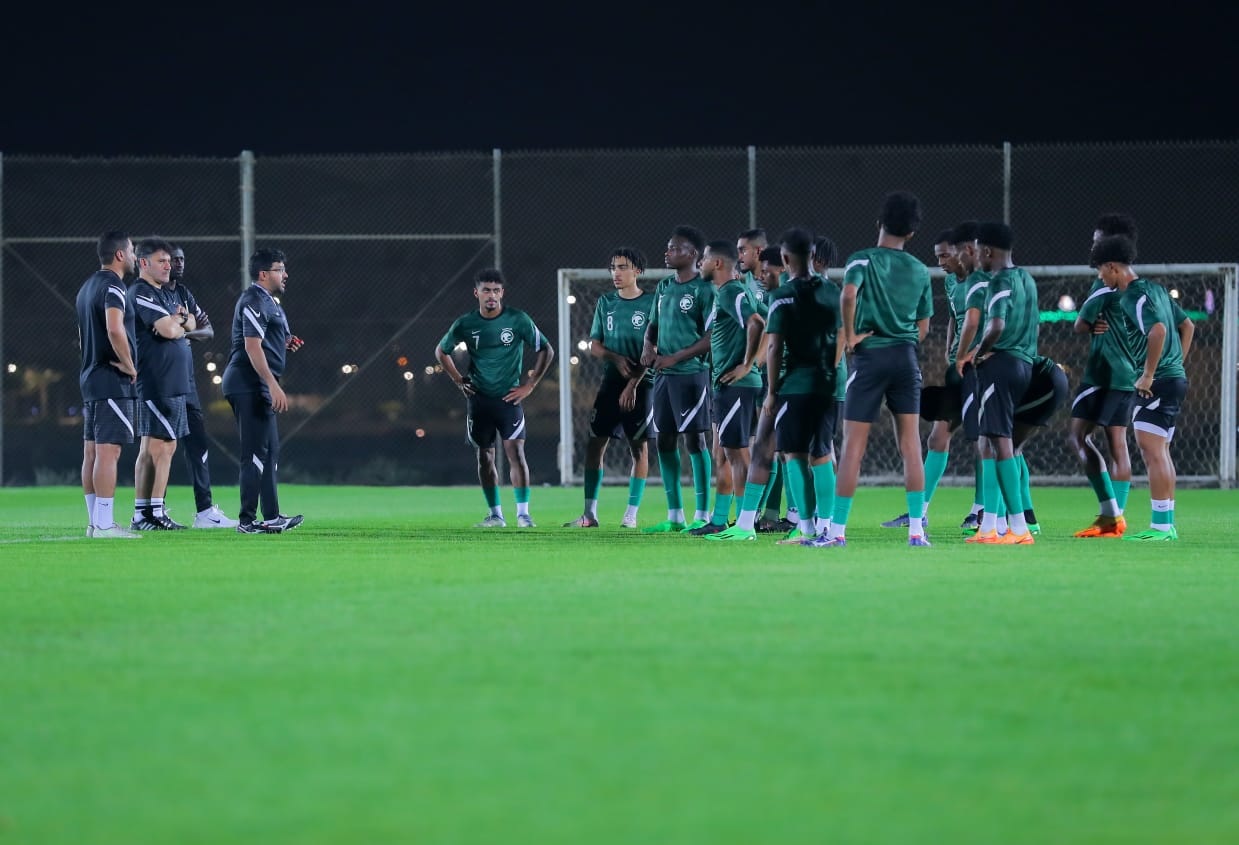 الأخضر للشباب يستعد لتصفيات كأس آسيا 2023