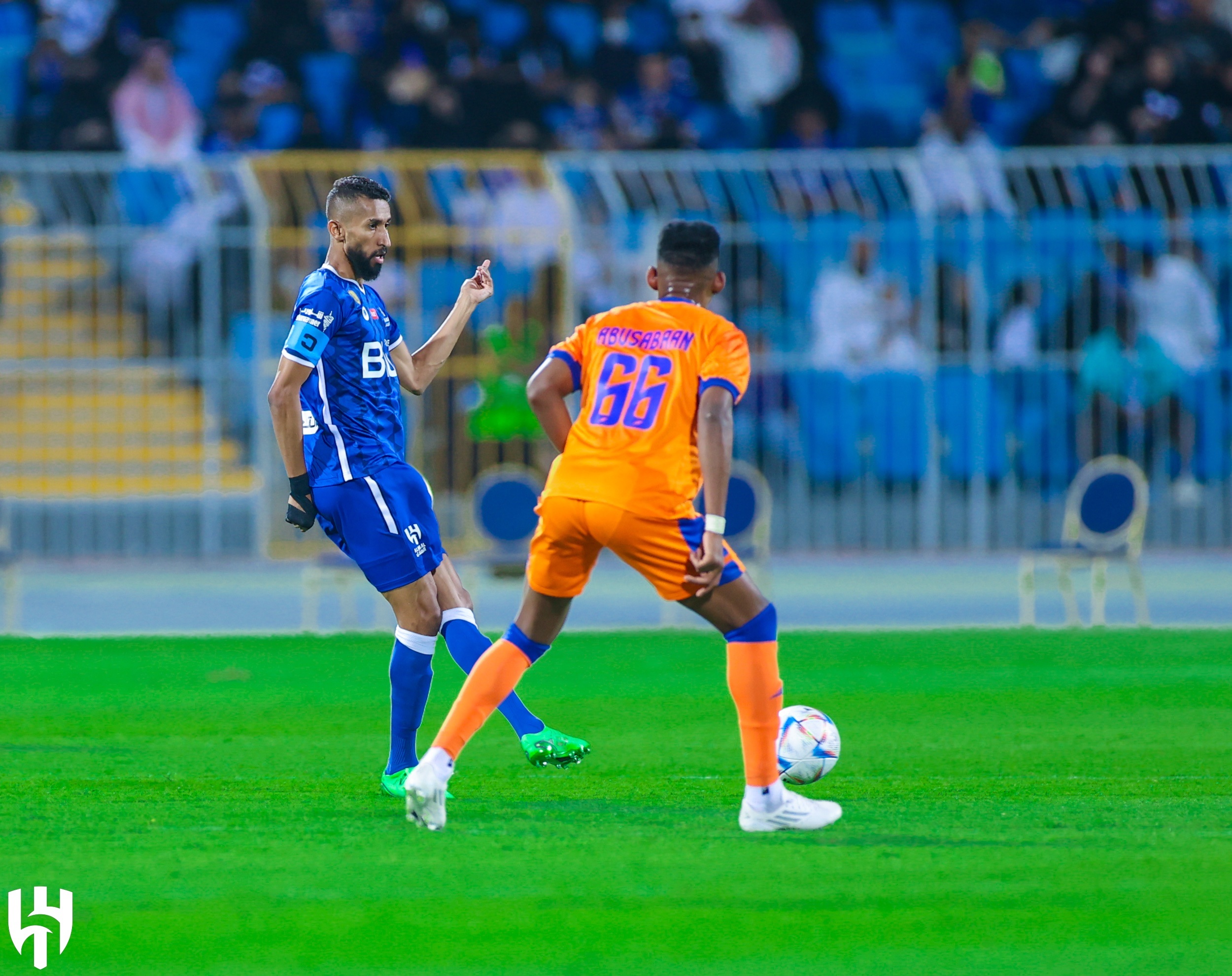 رقم مميز لـ الهلال ضد الفيحاء