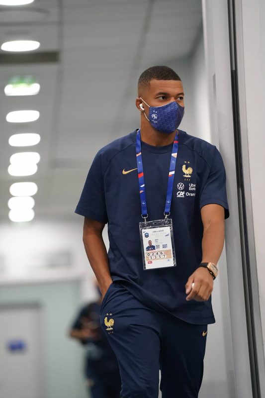 مبابي مع منتخب فرنسا