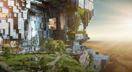 ذا لاين تحفة هندسية معمارية وثورة حضارية