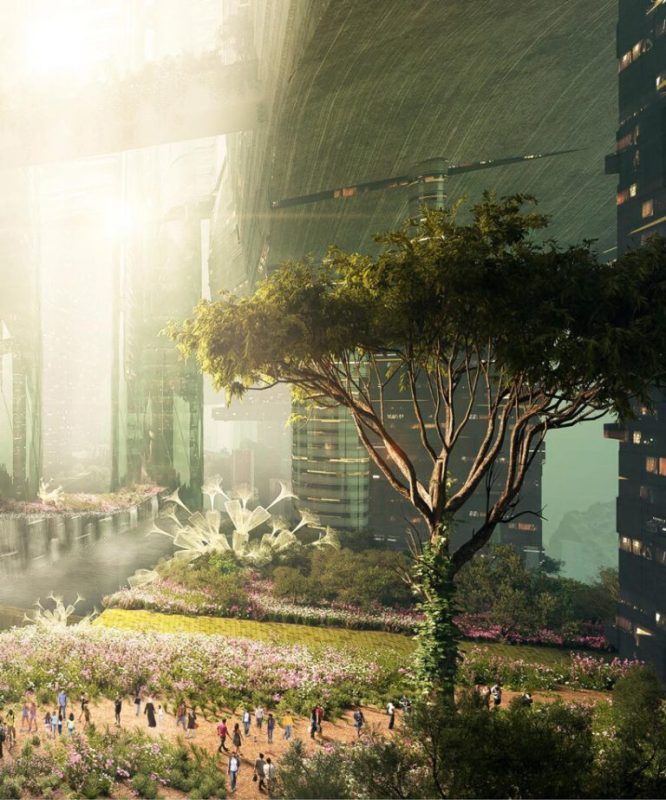 ذا لاين تحفة هندسية معمارية وثورة حضارية