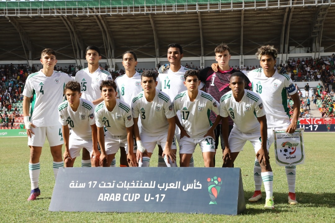 منتخب الجزائر لنهائي كأس العرب للناشئين