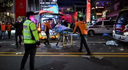 59 قتيلا في حادث تدافع بكوريا الجنوبية