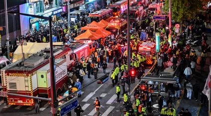ارتفاع قتلى حادث الهالوين إلى 151 بكوريا الجنوبية