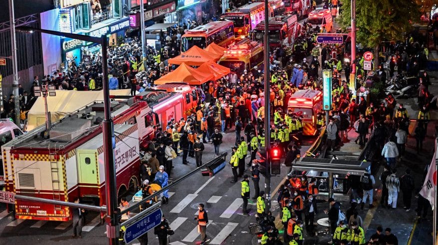 ارتفاع قتلى حادث الهالوين إلى 151 بكوريا الجنوبية