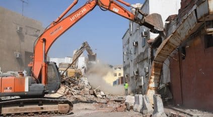 إزالة آخر الأحياء العشوائية في جدة