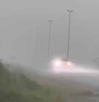 لقطات لهطول أمطار رعدية على جازان