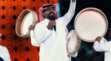 شباب يبدعون في تقديم الوصلة السعودية