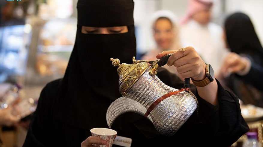القهوة السعودية في ذاكرة زوَّار معرض الكتاب