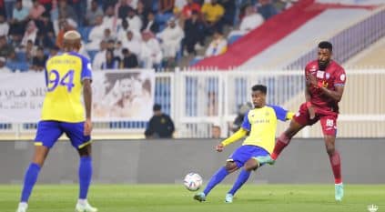 النصر يصعد للمركز الثالث