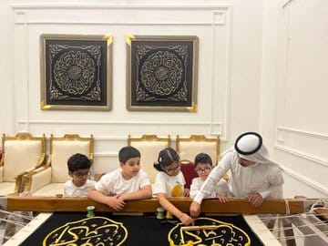 كسوة الكعبة تستقبل عددًا من الأطفال ذوي الإعاقة
