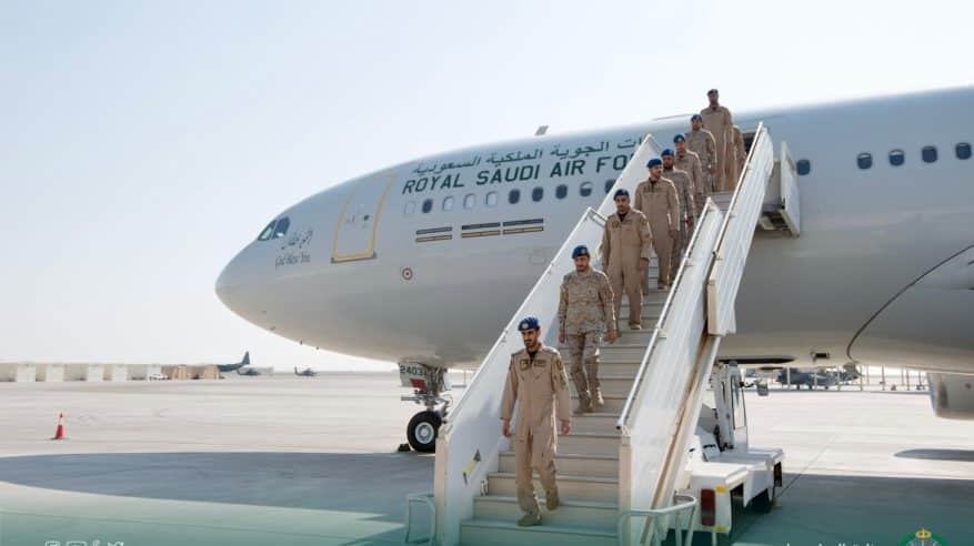 القوات الجوية السعودية تصل إلى الإمارات