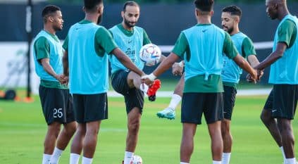 الأخضر يواصل التحضيرات لمواجهة الهوندوراس