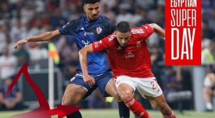 الأهلي يتفوق على الزمالك بالشوط الأول