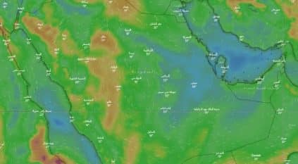 الحصيني: أمطار متوسطة على 3 مناطق