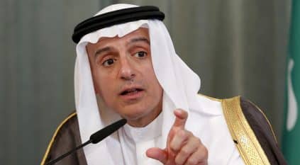 الجبير يجري اتصالين هاتفيين بوزيري خارجيتي الهند وباكستان